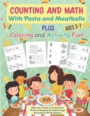 Counting and Math with Pasta and Meatballs PLUS Coloring and Activity Fun 1