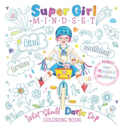 Super Girl Mindset Coloring Book: What Should Darla Do? 1