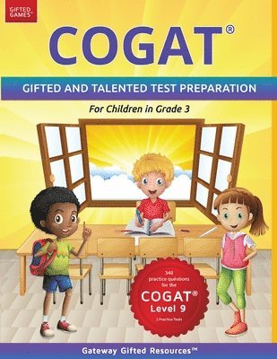 bokomslag COGAT Test Prep Grade 3 Level 9