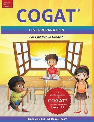 bokomslag COGAT Test Prep Grade 5 Level 11