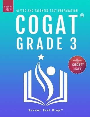 bokomslag COGAT Grade 3 Test Prep