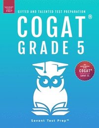 bokomslag COGAT Grade 5 Test Prep-Gifted and Talented Test Preparation Book - Two Practice Tests for Children in Fifth Grade (Level 11)