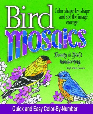 Bird Mosaics: Quick and Easy Color-By-Number 1