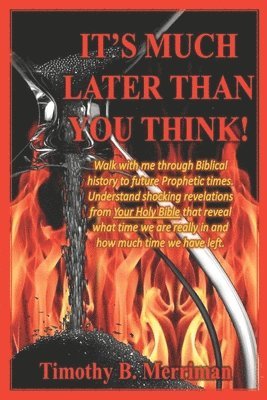 bokomslag It's Much Later Than You Think: Walk with me through biblical history to future prophetic times. Understand shocking revelations from your Holy Bible