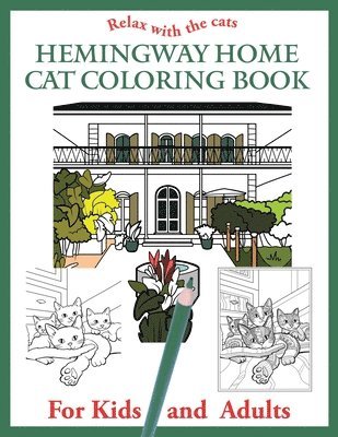 Hemingway Home Cat Coloring Book