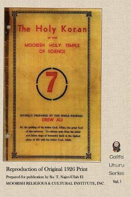 Timothy Noble Drew Ali, Timothy, Noble Drew Ali - Holy Koran of the Moorish Holy Temple of Science, Häftad