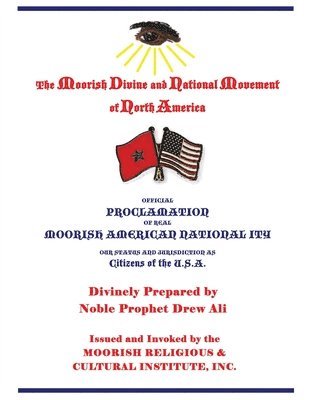 bokomslag Official Proclamation of Real Moorish American Nationality