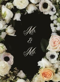 bokomslag Mr. & Ms. Flowered Wedding Guest Book