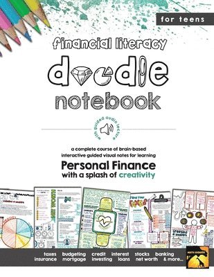 bokomslag Personal Finance Doodle Notes: Brain Based Interactive Guided Notes