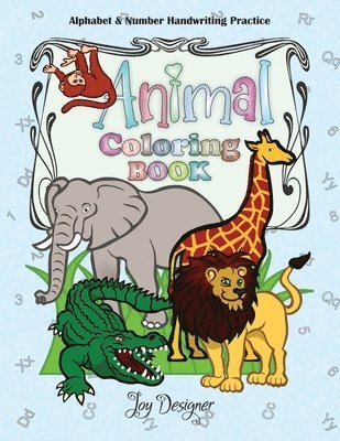 bokomslag Animal Coloring Book