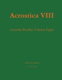 bokomslag Acrostica VIII