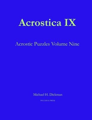 Acrostica IX 1