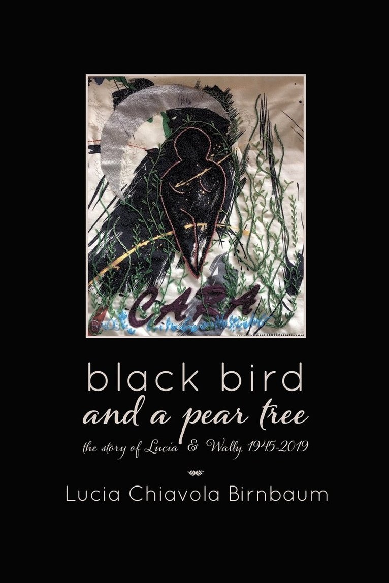 black bird and a pear tree