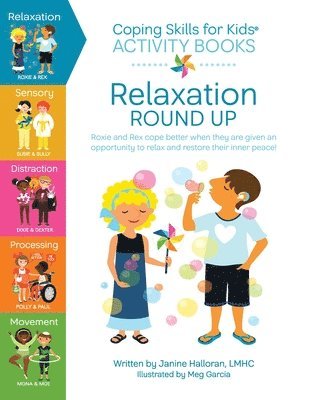 bokomslag Coping Skills for Kids Activity Books: Relaxation Round Up