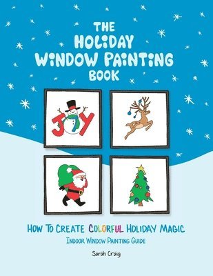 Sarah Craig - Holiday Window Painting Book, Häftad