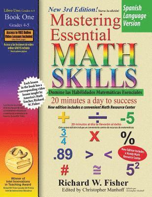 Mastering Essential Math Skills Book 1, Spanish Language Version 1