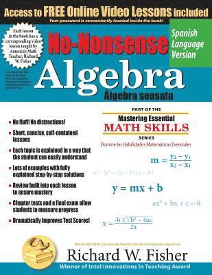 bokomslag No-Nonsense Algebra, Spanish Language Version