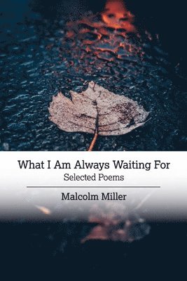 Malcolm Miller - What I Am Always Waiting For, Häftad