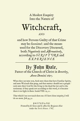 A Modest Enquiry Into the Nature of Witchcraft 1