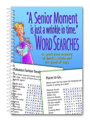 A Senior Moment Is Just a Wrinkle in Time Word Searches 1