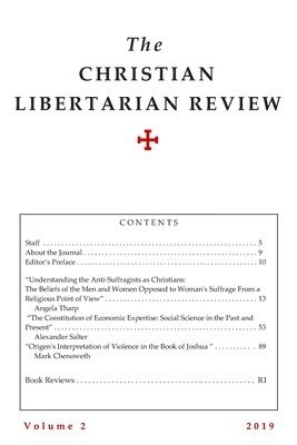 bokomslag Christian Libertarian Review: Volume 2