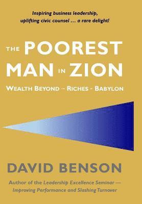 David Benson - Poorest Man in Zion, Inbunden