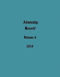 bokomslag Admiralty Record(R) Volume 6 (2018)