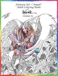 bokomslag Angel-Fantasy Art Adult Coloring Book -Sheila Wolk Volume #3