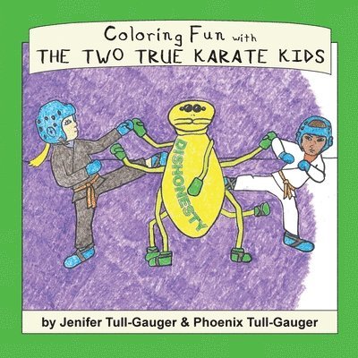Coloring Fun with the Two True Karate Kids 1