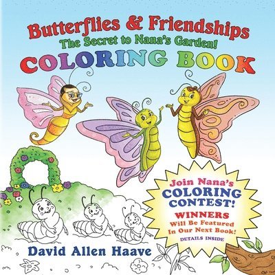 Butterflies & Friendships; Nana Butterfly's Coloring Contest 1