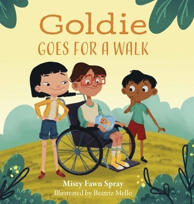 Misty Fawn Spray - Goldie Goes for a Walk, Inbunden