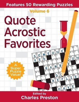 Quote Acrostic Favorites 1