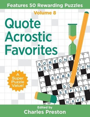 Quote Acrostic Favorites: Features 50 Rewarding Puzzles 1