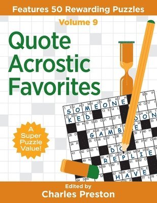 Quote Acrostic Favorites: Features 50 Rewarding Puzzles 1