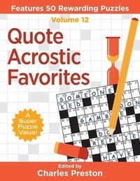 bokomslag Quote Acrostic Favorites: Features 50 Rewarding Puzzles