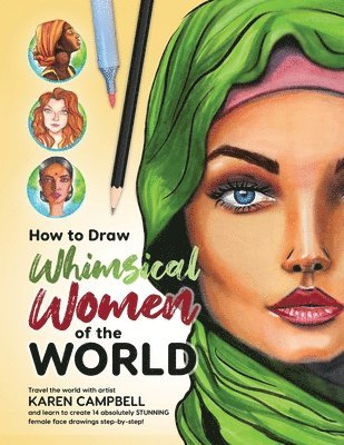 bokomslag How to Draw Whimsical Women of the World