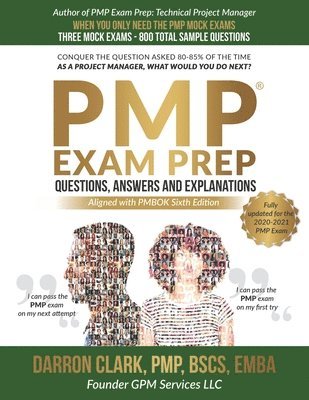 bokomslag PMP(R) Questions, Answers and Explanations Updated for 2020-2021 Exam