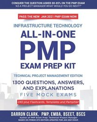 bokomslag All-In-One PMP(R) EXAM PREP Kit,1300 Question, Answers, and Explanations, 240 Plus Flashcards, Templates and Pamphlet Updated for Jan 2021 Exam: Based