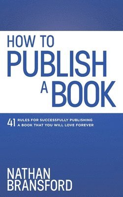 How to Publish a Book 1