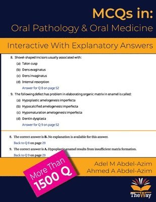 MCQs in Oral Pathology and Oral Medicine 1