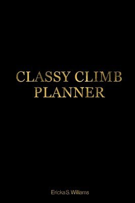 bokomslag Classy Climb Accountability Planner