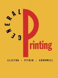 bokomslag General Printing
