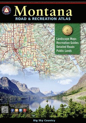 bokomslag Benchmark Montana Road & Recreation Atlas, 5th Edition