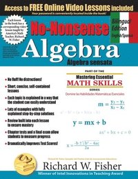 bokomslag No-Nonsense Algebra, Bilingual Edition (English - Spanish)