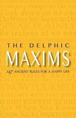 bokomslag The Delphic Maxims