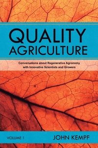 bokomslag Quality Agriculture