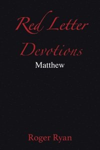 bokomslag Red Letter Devotions