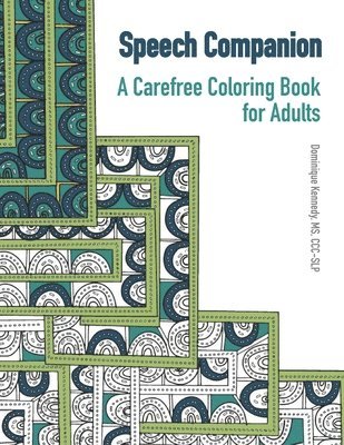 bokomslag Speech Companion: A Carefree Coloring Book for Adults
