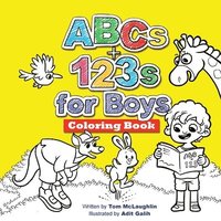 bokomslag ABCs and 123s for Boys Coloring Book