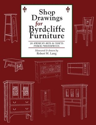 Shop Drawings for Byrdcliffe Furniture 1